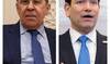 Russian Foreign Minister Sergei Lavrov (L) and US Secretary of State Marco Rubio. (Agencies)