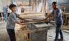 Wood you believe it ... beds in Gaza made from discarded pallets