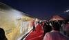 ‘Historic moment’: Fighters walk the red carpet ahead of ‘Glory in Giza’