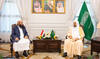 Saudi minister of Islamic affairs receives Yemeni minister of endowment and guidance