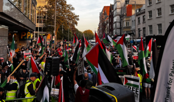 Waving Palestinian flag may be criminal offense, UK home secretary tells police