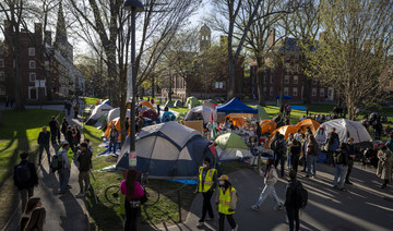 Harvard students end protest as university agrees to discuss Middle East conflict