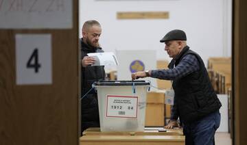 Kosovo voters cast ballots in a second attempt this year to elect a government and avoid more crisis