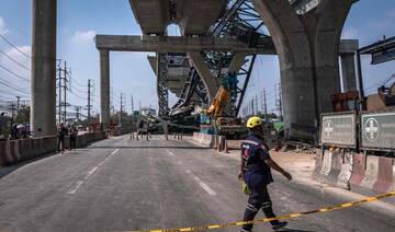 Another construction crane collapse in Thailand kills 2 people a day after deadly train derailment