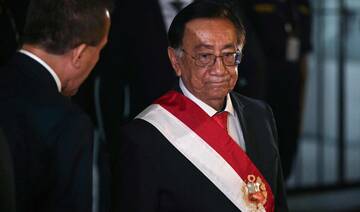 Jose Maria Balcazar becomes Peru’s eighth president in a decade