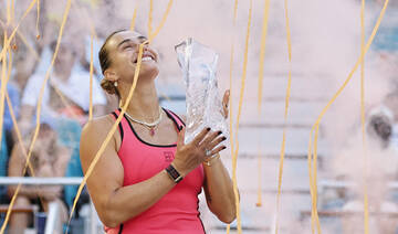 Sabalenka sinks Gauff to win second straight Miami Open title