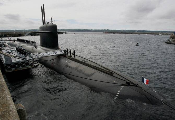 Macron to visit top-secret sub base as some Europeans worry about US nuclear guarantees