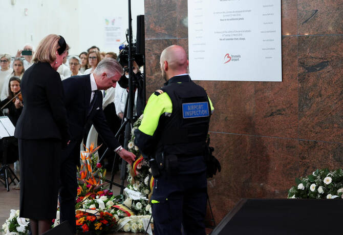 Belgium remembers Brussels militant attacks 10 years on