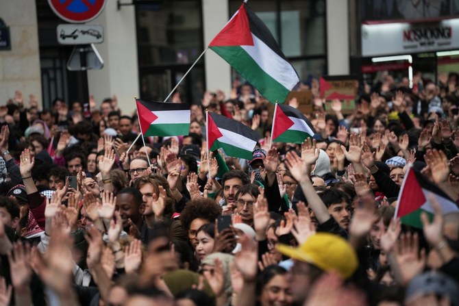 The vision inspiring pro-Palestinian protests across the globe is one of equal rights (File/AFP)
