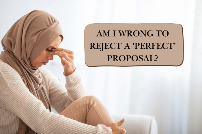 Am I Wrong to Reject a 'Perfect' Proposal?